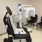 Photodynamic Therapy Chair and Light